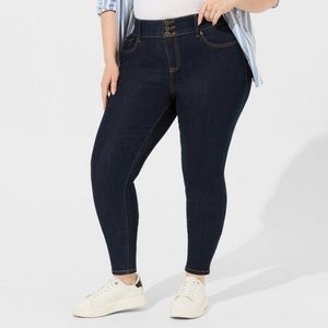 Torrid Skinny Super Soft High-Rise Jegging 16R Rinse